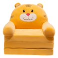 thumbnail image 1 of GUOOL Foldable Sofa Chair Cover Washable Sofa Covers Children Couch Backrest Slipcover Brown (Only Included Sofa Cover), 1 of 7