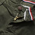 thumbnail image 4 of Defitshape Men's Cargo Pants Cotton Ankle Trousers Winter Outdoor Comfy Slimming Soft Work Utility Casual Outdoor Pants Army Green 36, 4 of 5