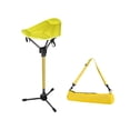 thumbnail image 2 of Almencla Tabouret de Camping avec Sac de Rangement Pratique Portable pour Jardin Voyage Randonnée Jaune, 2 of 8