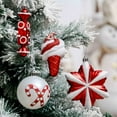 thumbnail image 6 of Valery Madelyn 60ct Christmas Ornaments, Shatterproof Candy Cane Red and White Holiday Tree Ornaments Set, Assorted Decorative Hanging Ball Ornaments Bulk for Family Christmas Decoration, 6 of 9