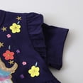 thumbnail image 4 of Camiseta de algodón de manga corta Dress FreeLu para niña pequeña 6T, 4 of 6
