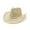 Beige, variant on COMEET cowboy hat, Hollow Out Hat for Women Pearls Cowgirl Straw Hat Wedding Party Props Bachelorette Party Hat for Female