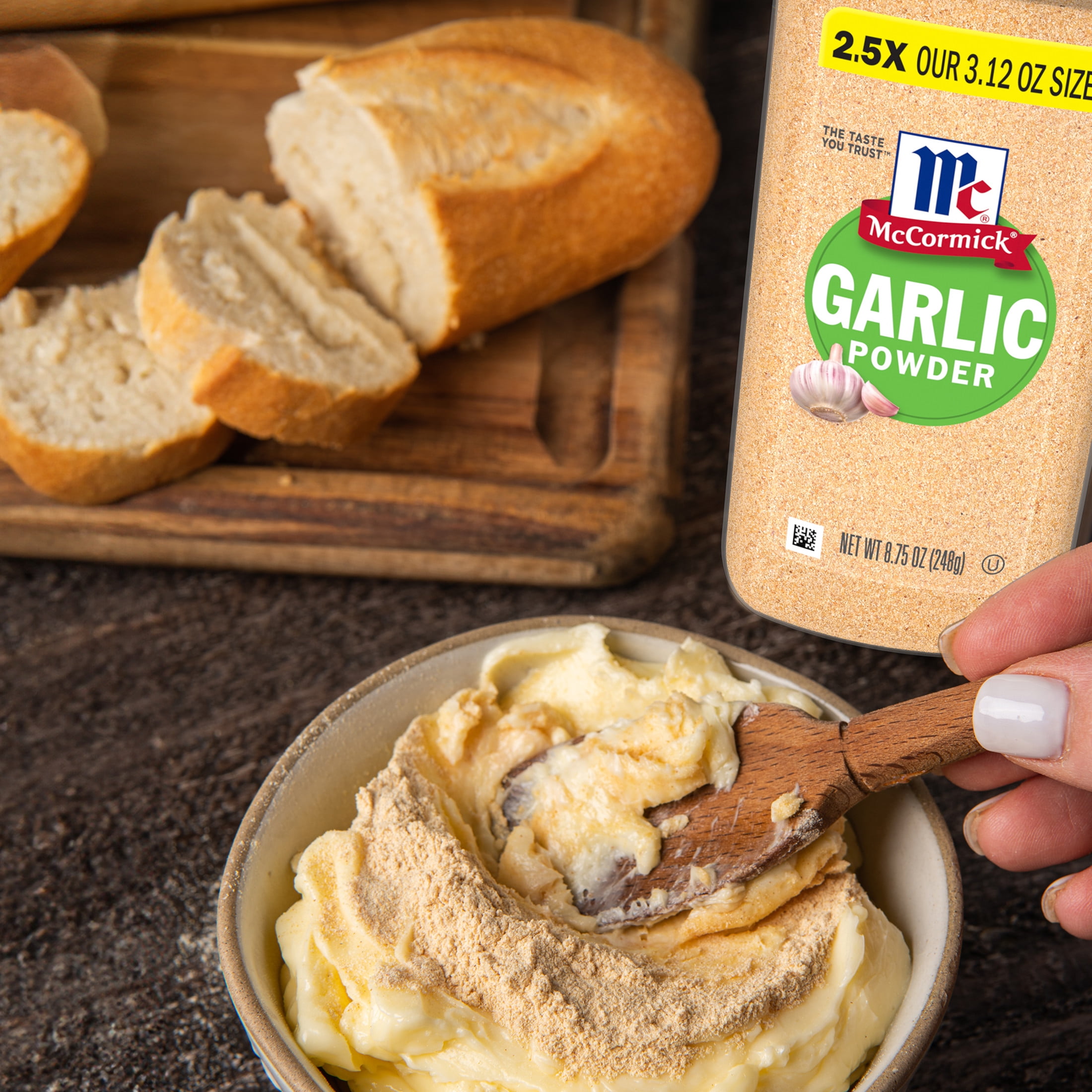 McCormick Kosher Garlic Powder, 8.75 oz Bottle