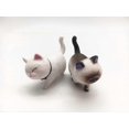 thumbnail image 3 of 9pcs Plastic Cartoon Cat Figures Miniature Cats Set Kitty Cake Topper Fairy Garden Decoration, 3 of 5