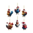 thumbnail image 3 of Adornos navideños Macarena Colgante de Gallo Estilo B, 3 of 8