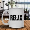 thumbnail image 2 of Relax Lacrosse Coffee Mug, Ceramic Mug, White Tea Mug 11 oz, 2 of 3