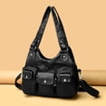 thumbnail image 5 of Bolsos de lujo para mujer, bolsos de diseñador cruzados de gran capacidad, bolsos de hombro para mujer, bolsos de mensajero de cuero suave de marca de moda para mujer, 5 of 5