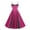 Hot Pink, variant on 50s Polka Dots Dresses for Women Vintage Rockabilly Swing Dress 1950s Elegant Audrey Hepburn Style Knee Length Dress