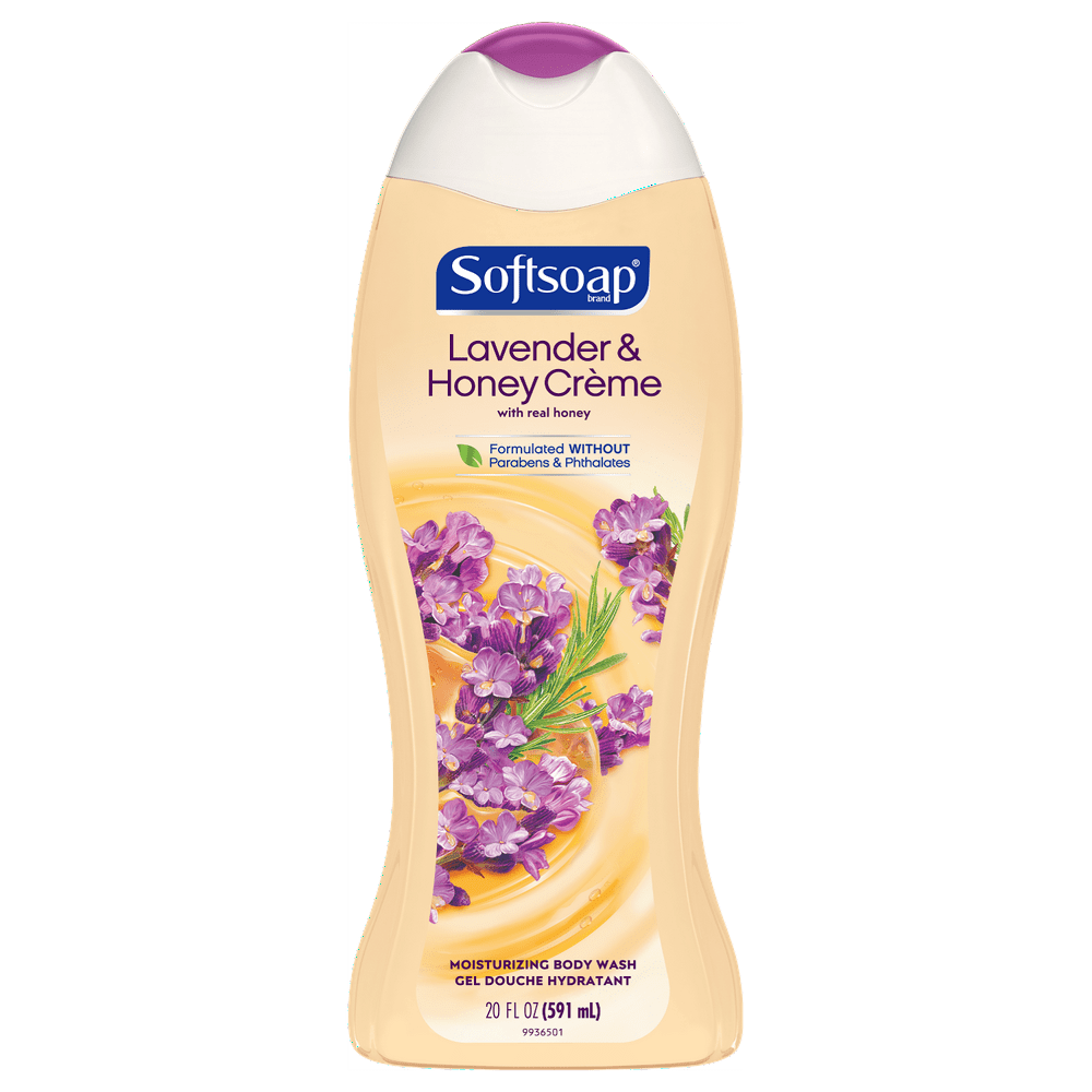 Softsoap Moisturizing Body Wash, Lavender and Honey Crème, 20 Ounce