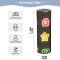 thumbnail image 2 of Neon Icon Stars Plastic Vase 11.8'' x 3.9'' Transparent Non Breakable Decorative for Family, 2 of 6