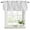 Black, variant on 2 Pack Valances for Window, Black White Branches Short Curtains for Kitchen Bedroom Living Room, Vintage Art Farmhouse Rod Pocket Small Window Treatment Valance Drapes 54 x 18 Inch