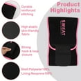 thumbnail image 3 of ANYFIT WEAR Sports Sweat Enhancing Waist Trimmer Belt Fitness Waist Trainer Band for Women & Men, 3 of 7