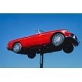 thumbnail image 2 of Margolies, John 24x17 Gold Ornate Wood Framed with Double Matting Museum Art Print Titled - Car Sign-Clarkson-Washington, 2 of 4
