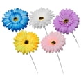thumbnail image 3 of 5Pcs Pathway Garden Daisy Stake Decorative Garden Flower Stake Ground Inserted Decor, 3 of 9