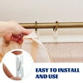 thumbnail image 4 of 2 Sets Curtain Hangers Rod Bracket Thickened Holder Drapery Hooks Spreader Office, 4 of 6