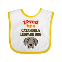Inktastic Catahoula Leopard Dog Boys or Girls Baby Bib