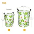 thumbnail image 5 of Haiem Kawaii Avocado Laundry Basket, Laundry Hamper, Collapsible Laundry Baskets, Dirty Clothes Hamper, Waterproof with Handles for College Dorm, Family-Medium, 5 of 8