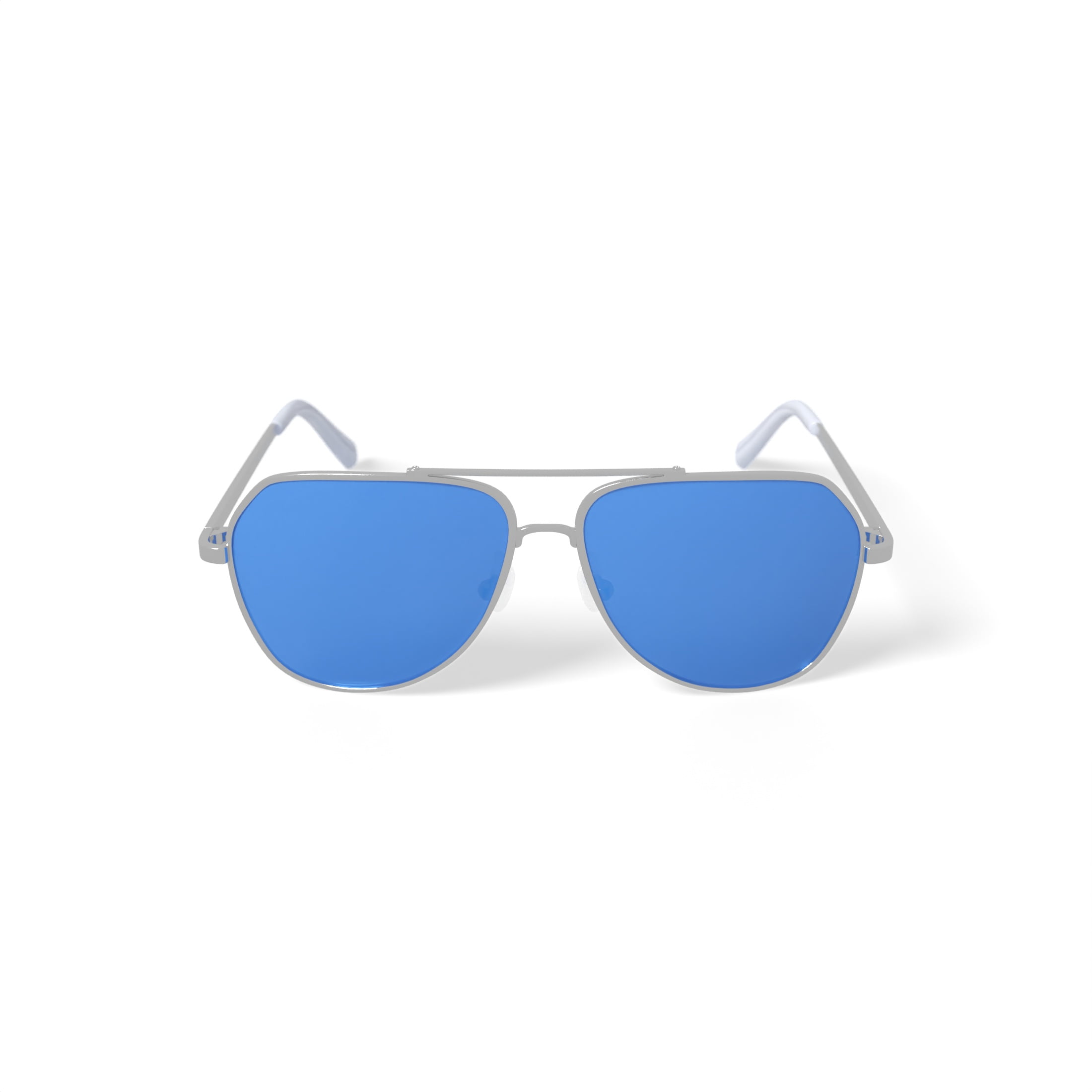 Nautica Men's Rx'able Sport Sunglasses, N9207S, Matte Silver, 60-13-145, with Case