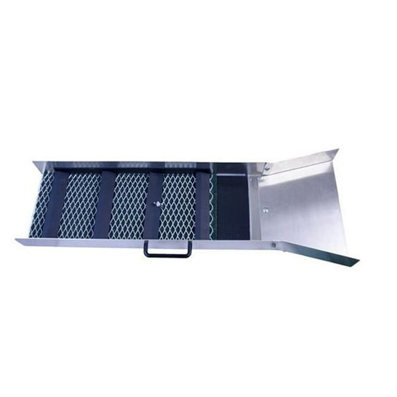 Make Your Own Gold Bars No. 6 Sluice 30 x 11 in. Nugget Hunter Flared River Sluice Box Compact BackPacking Gold Getter