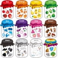 thumbnail image 1 of Juguetes magnéticos de clasificación de colores SpriteGru, 60 imanes para niños, 1 of 7