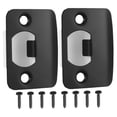 thumbnail image 4 of Clispeed 2Pcs Stainless Steel Door Lock Plate for Home with Wide Compatibility and Black Color, 4 of 8