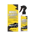 thumbnail image 2 of Wheel Rim Cleaner Spray, Heavy Duty Iron Remover, Brake Dust Cleaner for Alloy Wheels, Chrome Polish & Rust Remover, Automotive Tire Rim Detailing Kit, 100ml Car Care Solution, 2 of 9