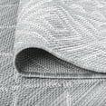 thumbnail image 6 of 8x10 Water Resistant, Large Indoor Outdoor Rugs for Patios, Front Door Entry, Entryway, Deck, Porch, Balcony | Outside Area Rug for Patio | Gray, Diamond | Size: 7'11'' x 10'3'', 6 of 8