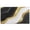 Black White Gold, variant on Teal Gold Marble Pattern Door Rugs,Washable Non Slip Door Mats Indoor,Decorative Door Mats,Entry Mat Indoor for Entrance,Bedroom,Kitchen,Bathroom,17"x30"