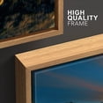 thumbnail image 4 of wall26 Framed Canvas Print Wall Art Set Vibrant Mountain Range Sunset Lake Nature Wilderness Photography Realism Rustic Landscape Colorful Cool for Living Room, Bedroom, Office - 16"x24"x3, 4 of 5