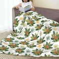 thumbnail image 6 of Fuzoiu Sloth Sitting Tropical Leaves Print Ultra-Soft Micro Fleece Blanket,All Seasons Flannel Throw, Lightweight Blanket for Bed, Sofa, Couch, Movie Night, Camping, and Travel-40"x30", 6 of 7