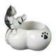 thumbnail image 2 of pstuiky Portavelas de cerámica con forma de gatos, ideales para aromaterapia y decoración navideña., 2 of 6