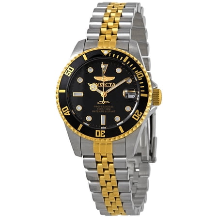 Invicta Pro Diver Quartz Black Dial Ladies Watch 29189