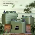 thumbnail image 4 of Contenedor de Agua Al Aire Libre, Contenedor de Agua Para Acampar de 18L Duradero Uso Conveniente para Senderismo, 4 of 7