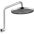 thumbnail image 1 of aura WELS Gooseneck Shower Arm Extension with 10" ABS Rain Shower Head Set Full Coverage (Chrome) Chrome, 1 of 1