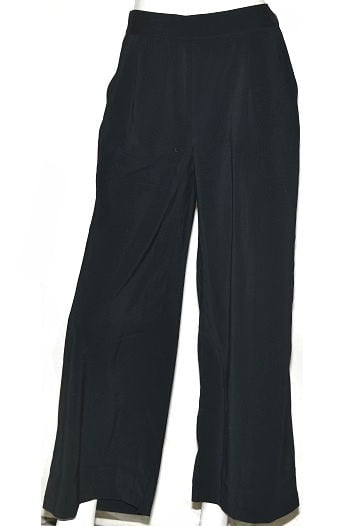 K. Jordan Women's Wide Leg Dress Pants in Black - XL - Walmart.com