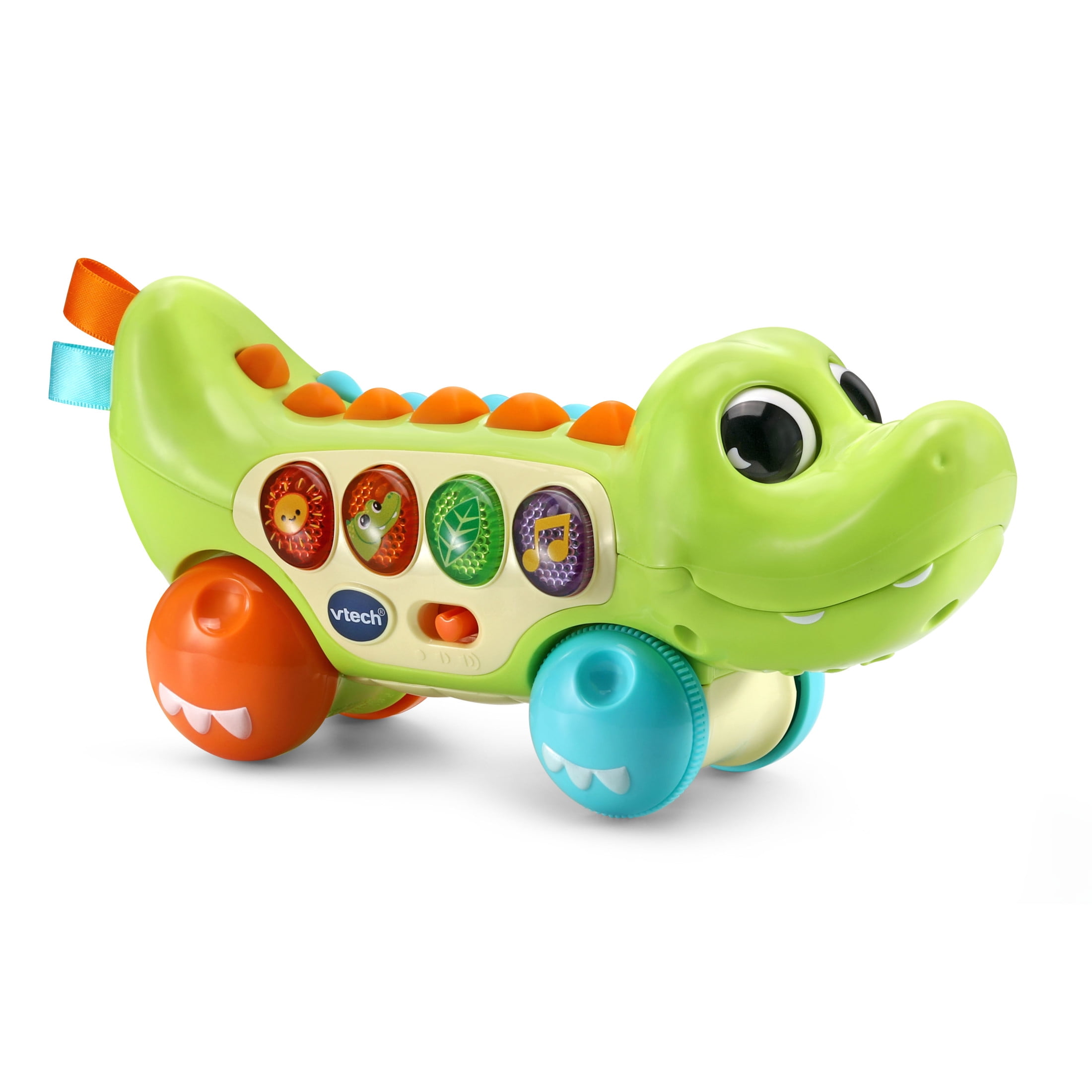 VTech Squishy Spikes Alligator Hard Plastic Soft Plastic Baby and Toddler Toys