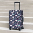 thumbnail image 5 of Uemuo Bamboo Panda Printed Washable Luggage Cover - Fashion Suitcase Protector Fits 18-32 Inch Luggage -Small, 5 of 9