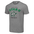thumbnail image 2 of Men's Starter Heather Gray Dallas Stars Logo T-Shirt, 2 of 3
