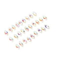 thumbnail image 3 of Flatback Rhinestones28pcs Flatback Rhinestones Exquisite Rhinestonefor Crafts Rhinestones Set Streamlined Design, 3 of 8
