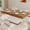 Walnut+White, variant on Winkalon 55.1-inch Dining Table for 4-6, Farmhouse Kitchen Table with Large Tabletop, Rectangular Dinner Eating Table for Dining Room, Living Room, Kitchen