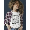 thumbnail image 2 of Lucky You Emoji - Japanese Maneki Neko Cat Design Women's T-shirt, 2 of 4
