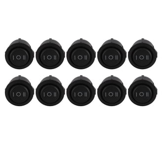 10x Waterproof Toggle Flick Switch 250V ON/OFF Car Dash Light Metal 12 10x Waterproof Toggle Flick Switch 250V ON/OFF Car Dash Light Metal 12