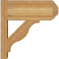 thumbnail image 3 of Ekena Millwork 8"W x 18"D x 18"H Funston Rough Sawn Craftsman Outlooker, Western Red Cedar, 3 of 4