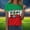 Green, variant on Iran Graphic Football Jersey, Soccer Cup Shirt 2026 Match Game Day T Shirt Soccer Fans Outfits Sleeve Tee Tops