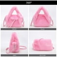 thumbnail image 6 of Women's Winter Mini Faux Fur Wallet Y2K Faux Fur Shoulder Bag Faux Fur Handbag Faux Fur Bag, 6 of 7