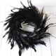 thumbnail image 2 of Plumas Artificiales Negras Con Colgador De Puerta De Corona Decorativa De Ojo Para Decoración De Halloween Methold HA041711-02, 2 of 6