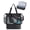 Black, variant on Beach Bag for Women, Mesh Tote Bags with Zipper, Sandproof Vacation Essentials with Cooler for Swim Cruise Pool, Camel