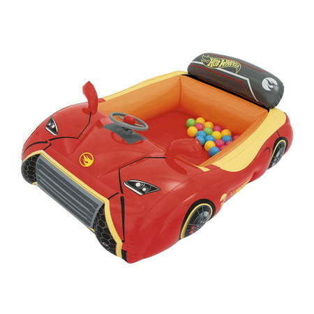 Hot Wheels Ball Pit, 53 x 39 x 17 inflated By (Best Way To Remove Stickers From Wood)