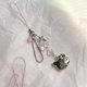 thumbnail image 4 of Colgante de Hello Kitty Sanrio Anime Kawaii, cuentas simples hechas a mano, hebra, pulseras colgantes, joyería DIY, regalo, accesorios para teléfono, 4 of 4