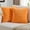 Orange, variant on JIATER Pack of 2 Throw Pillow Covers 18x18,Rose Decorative Couch Pillow Covers,Pink